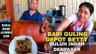 MUKBANG KIKIL BABI DI BABI GULING DEPOT BETTY BULUH INDAH DENPASAR