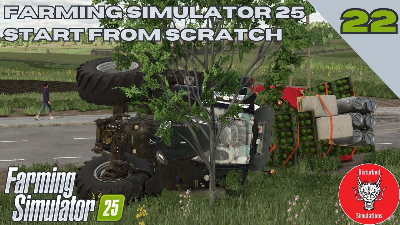 Oops Farming Simulator 25 Start From Scratch Episode 22 Youtube