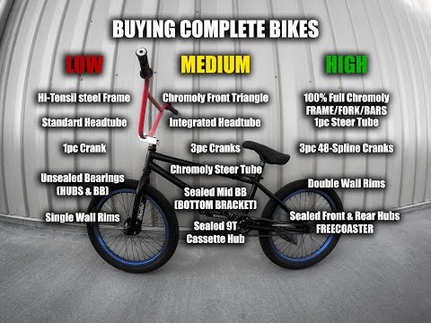 BMX Complete Bicycle Buying Guide BMX Complete Bicycle Buying Guide