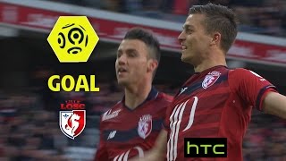Goal Nicolas DE PREVILLE (9') / LOSC - EA Guingamp (3-0)/ 2016-17