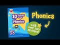 10 Minutes a Day Phonics Activity book from CGP — with stickers!