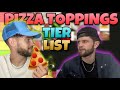 Pizza Toppings Tier List!!