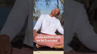 Full meditation 🧘🏾‍♀️https://youtu.be/lqxxgIiahas #5minuteguidedmeditation