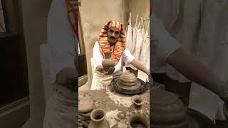 Pottery | Egypt | Ancient Egyptian Culture Of Making Pottery | Global Village Dubai | #Shorts