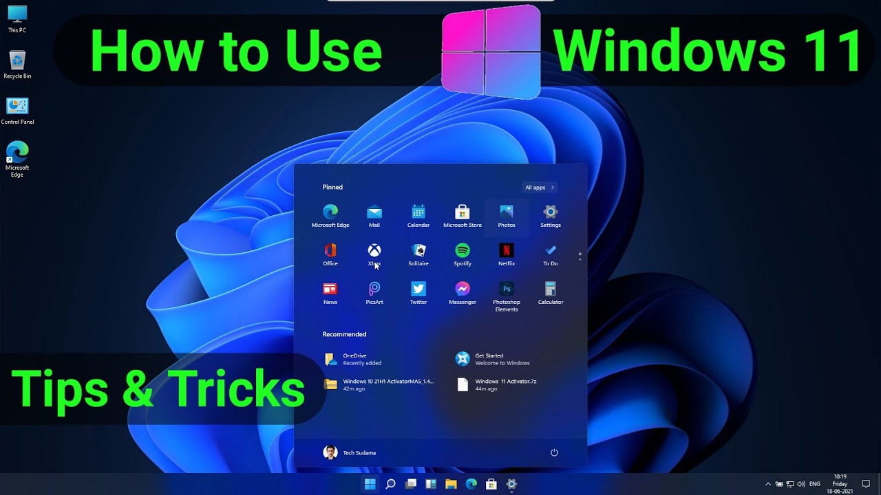 Windows 11 Tips And Tricks | How To Use Windows 11 | Windows 11 Top ...