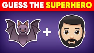 Guess the Superhero by Emoji? 🦸‍♂️ Monkey Quiz