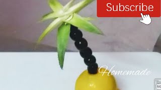 How to make easy fruit carving/ fruit art
