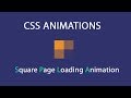 CSS Page Loading Animation | csPoint css animation tutorials