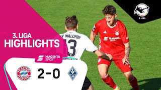 FC Bayern München II - SV Waldhof Mannheim | 7. Spieltag, 2020/2021 | MAGENTA SPORT