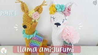 Llama amigurumi parte I