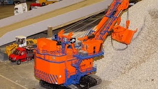 Modellbaumesse Wels 2016 Teil 4 Baumaschienen