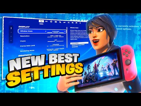 *UPDATED* BEST Nintendo Switch Settings For AIMBOT FAST EDITS!