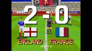 테크모 월드컵 98 Tecmo World Cup 98 잉글랜드(England) 플레이