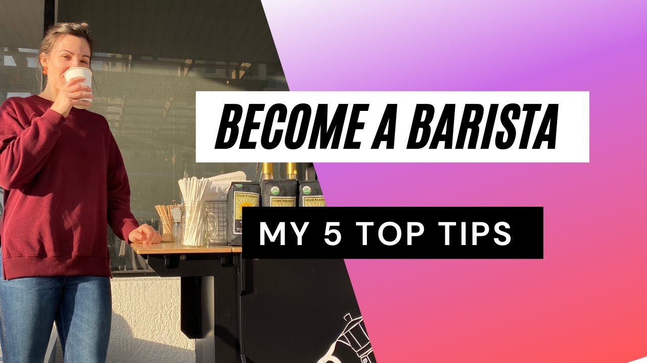 BARISTA TRAINING - Valuable Tips For Your First Day - YouTube