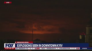 Russia-Ukraine: Large explosions seen in Kyiv | LiveNOW from FOX