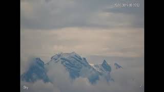 Iztaccihuatl - Timelapse (2 horas en 2 minutos)