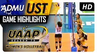 ADMU vs UST | Game Highlights | UAAP 79 WV | February 4, 2017