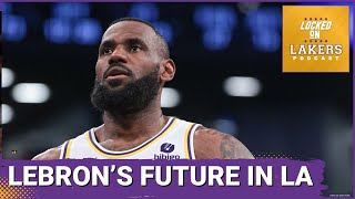 What is LeBron James' Future with the Lakers? Is Playing with Bronny Still a Fac
