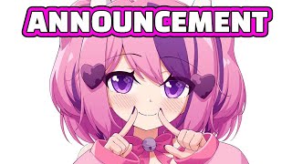 Ironmouse Starts her stream with 2 Announcements