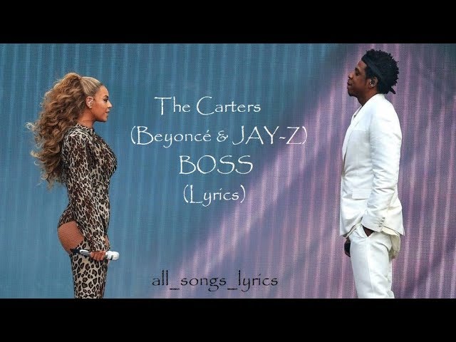 THE CARTERS - BOSS THE CARTERS - BOSS