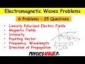 Electromagnetic Waves Review Problems