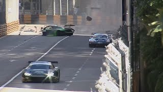 Huge crash Macau GT Cup | Warm Up | Macau GP 2021