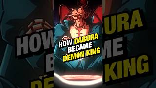 How Dabura Became the Supreme Demon King #dragonball #dbz #goku