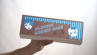 PACKAGE FOR CLASSIC BRANDY CAKE,SHISEIDO PARLOUR資生堂パーラー,クラシックブランデーケーキのためのパッケージ  [PACKAGE ARCHIVES]