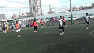 【F.C.荒川一家】2010.09.26-2 Goal No.2