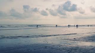 #Samudra_Sagar #cox's_bazar  সন্ধ্যার একটি সুন্দর  প্রাকৃতিক দৃশ্য যা কক্সবাজারে দেখা যাচ্ছে।