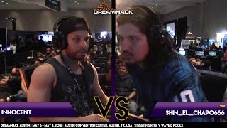 #DHATX16 #SFV P26 LQUAL - Innocent (NEC) vs Shin_El_Chapo666 (CLW)