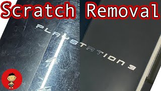 How to Remove Scratches from Glossy Plastic - Sony PS3 Case Restoration