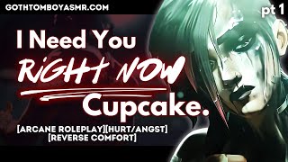 Vi Needs Your Care Tonight [F4F][Reverse Comfort][Pitfighter Vi][Angst][Rebound][Arcane][PT 1]