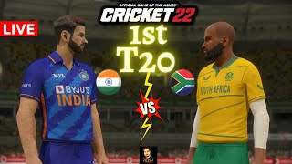 India vs South Africa 1st T20 Match - Cricket 22 Live - RtxVivek | Later Stumble Guys