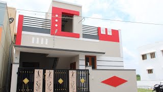 1100 சதுரடியில் வடக்கு வாசல் வீடு || north facing house sale || 2BHK || LATCHIYAM HOUSE #madurai