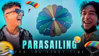 Parasailing for the first time 😍😍 | Yogesh sharma vlogs