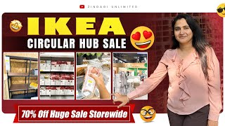 70% off in 2025 || IKEA Circular Hub Offers | IKEA Hyderabad Shopping|Zindagi Unlimited Telugu Vlogs