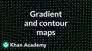 Gradient and contour maps