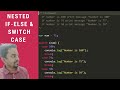Conditional Statements - Nested if, else if and Switch Cases in JavaScript