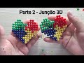 Junção em 3D / Coração de pérolas símbolo do autismo parte 2/ chaveiros de pérolas Gleicy kelly Barb