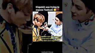 Dispatch was hinting about Taekook 😳‼️🌈 #shorts #taekook