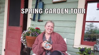 SPRING GARDEN TOUR ON MY FLOWER FARM | PERSONAL GARDEN