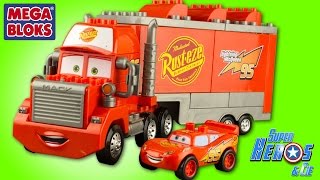 Disney Cars Camion Mack Truck Mega Bloks Flash McQueen Rayo McQueen Jouet Review Toys