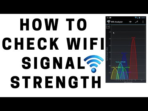 How do you measure the strength of your WiFi signal?