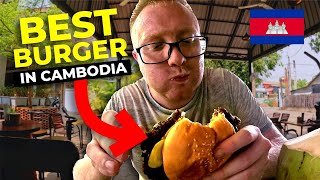 I Found the BEST Burger in Cambodia (and all of ASIA?!) 🇰🇭