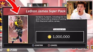 1 MILLION VC SPECIAL PACK - WE PULLED PINK DIAMOND LEBRON JAMES