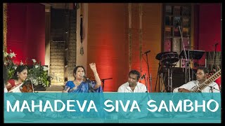 Mahadeva Siva Sambho by Padmashri Awardee Sangita Kalanidhi Smt Aruna Sairam @ Isha Yoga Center 2013