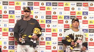 【ガンケル投手・糸原選手のヒーローインタビュー、矢野監督インタビュー】 6月2日(木) 阪神vs西武（甲子園）