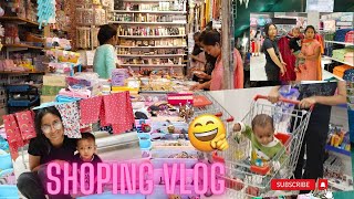 OMG! Mundra tambu bazar shopping vs Maruti Mall shopping । Mishika ne first time itna enjoye kiya..