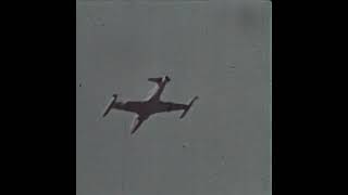 QF-80 target drone shot down by 20mm cannon fire from an F-105 during a 1963 demonstration